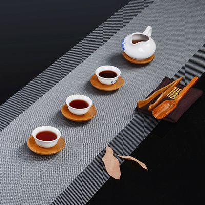 一席禅意一壶春 探秘中国风茶席桌布的东方美学